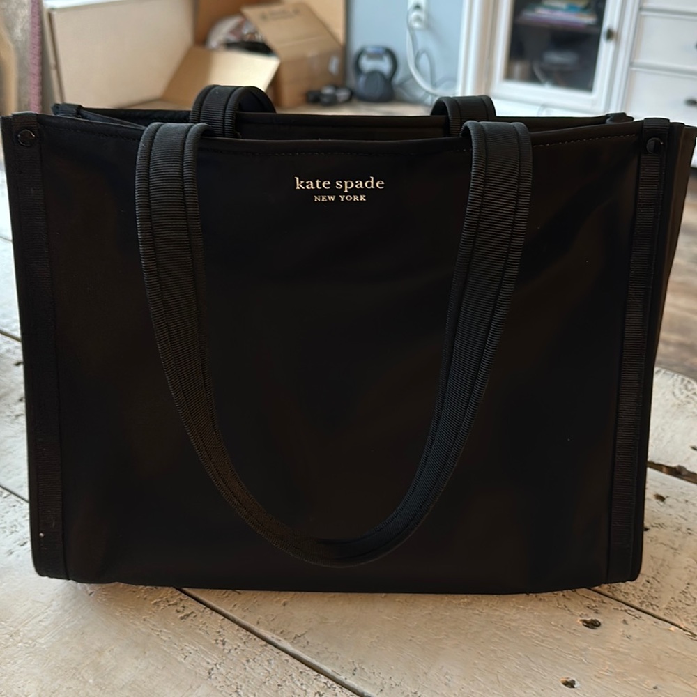 Black Kate spade tote the little Bett